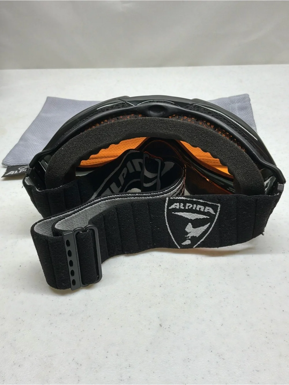 Vintage Alpina Quadroflex Challenge Snowboard Ski Goggles Made in Germany